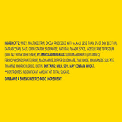 Nesquik Chocolate Powder No Sugar Added, 16 oz