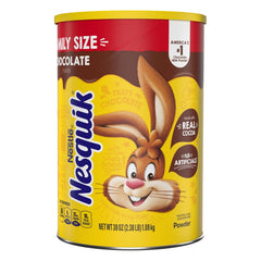 Nesquik Chocolate Flavor Powder Drink Mix Canister