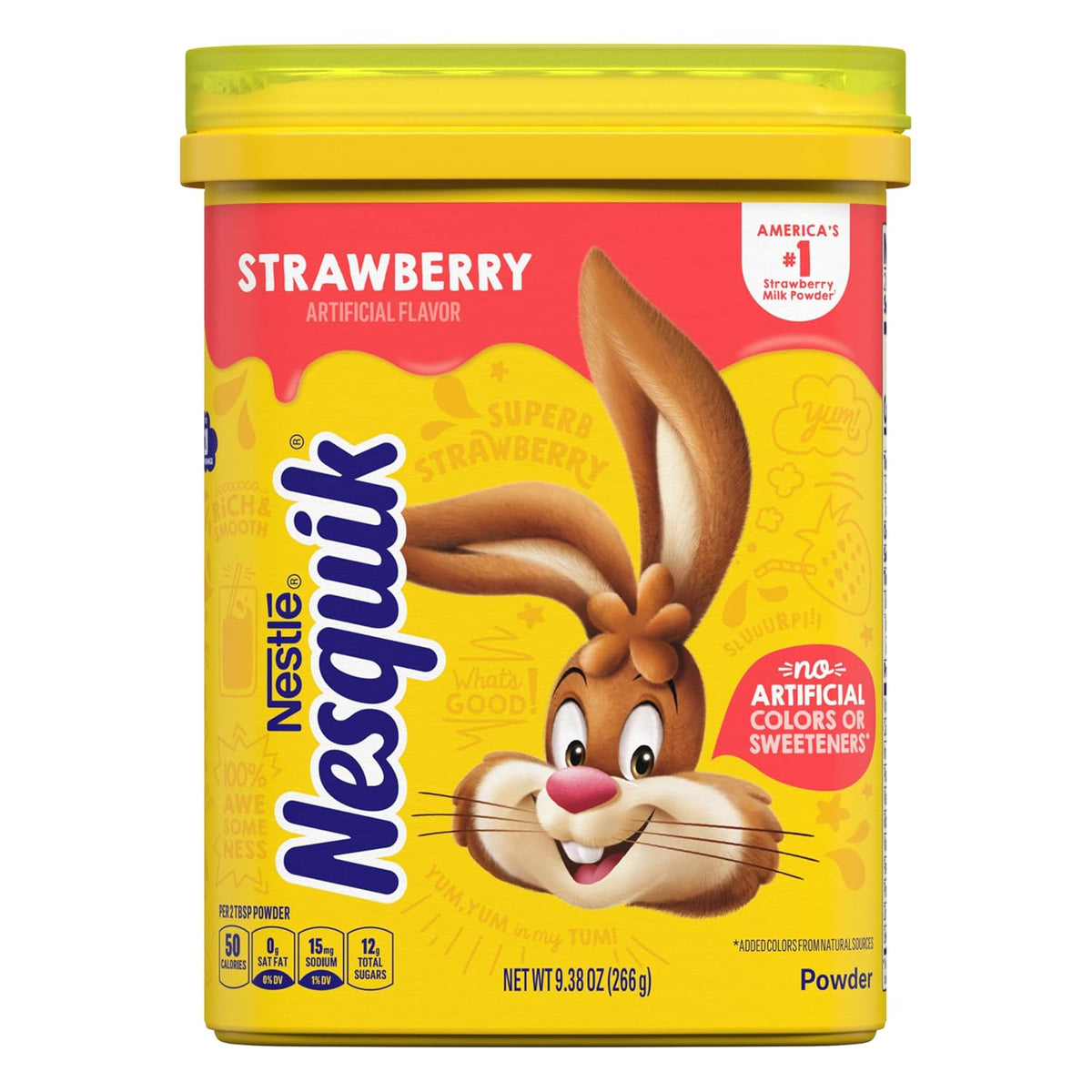 Nesquik Strawberry Powder Drink Mix 9.38 oz