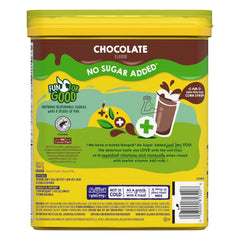 Nesquik Chocolate Powder No Sugar Added, 16 oz